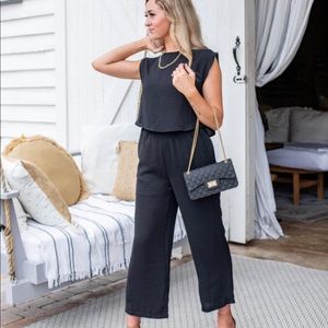 Like NEW Black two piece set